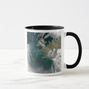 Caneca Floração de fitoplâncton no Atlântico Norte