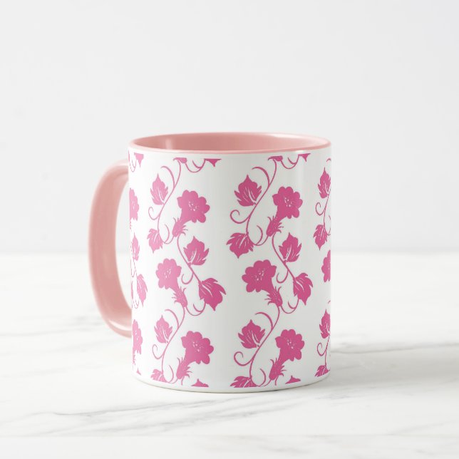 Caneca Floral (Frente Esquerda)