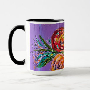 Caneca floral