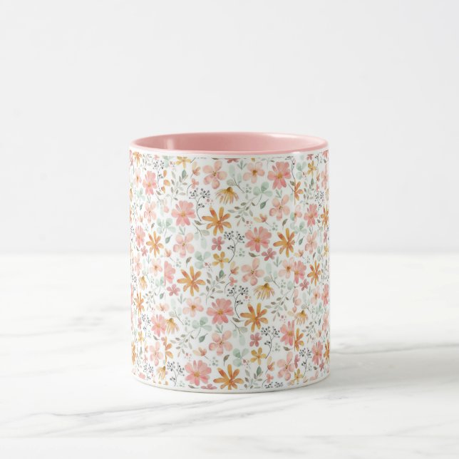 Caneca floral (Centro)
