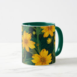 Caneca Floral
