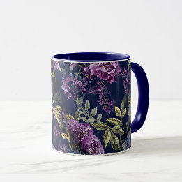 Caneca Floral