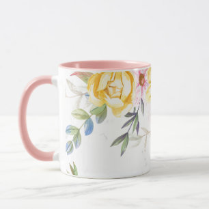 Caneca Floral