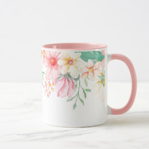 Caneca Floral