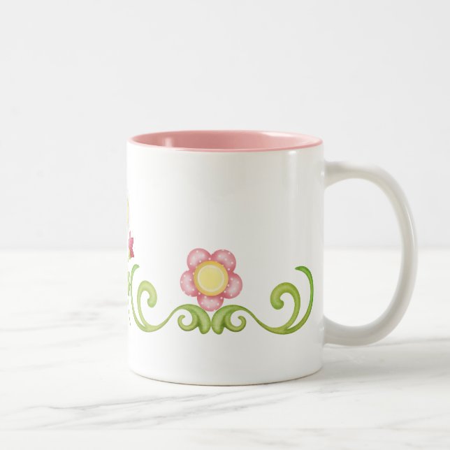 Caneca Floral 1 (Direita)