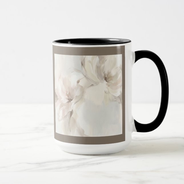 Caneca "Floral Abstrato" (Direita)