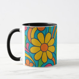 CANECA " FLORAL CAFÉ MUG"