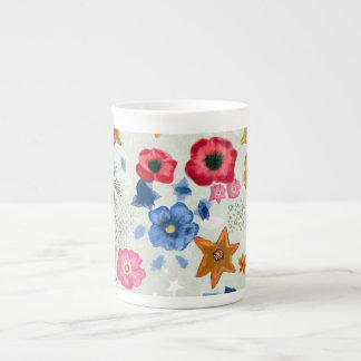 Caneca Floral Colorida