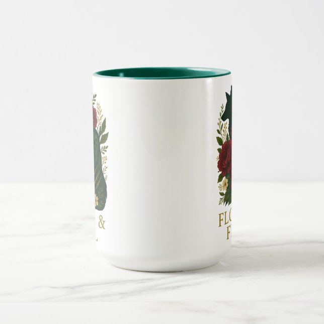 Caneca Floral & Feral | Halloween Gifts (Centro)