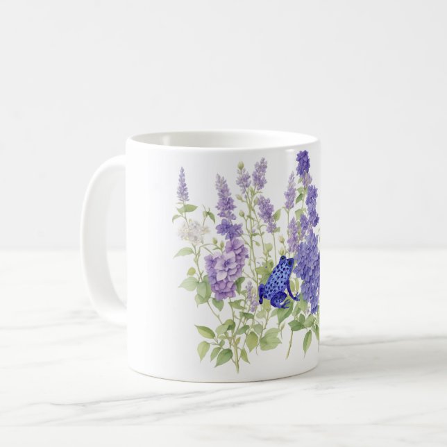 Caneca Floral, flores silvestres do período borbul (Frente Esquerda)