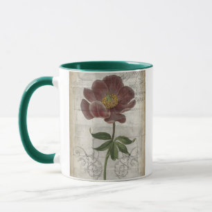 Caneca Floral I Francês