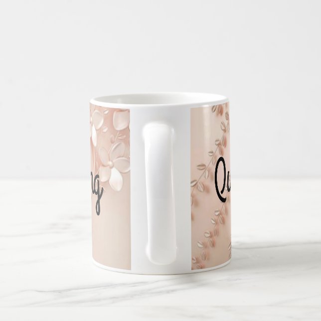 Caneca Floral Linda ! (Alça)