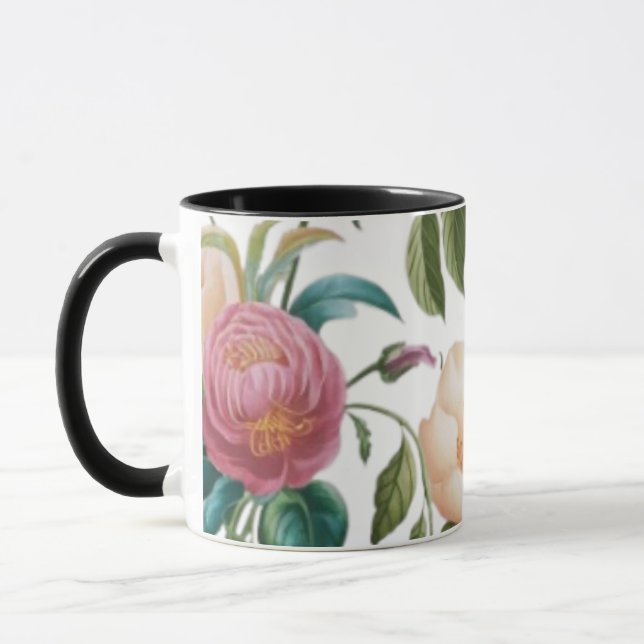 Caneca Floral Mug (Esquerda)