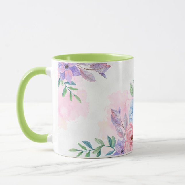 Caneca Floral Mug (Esquerda)