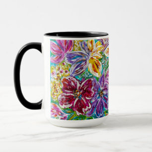 Caneca Floral Mug