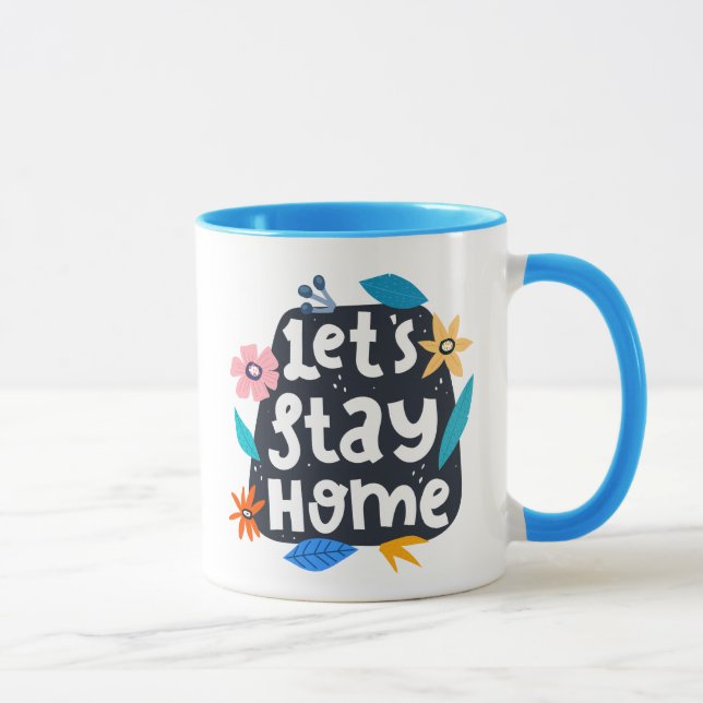 Caneca Floral para Vamos (Direita)
