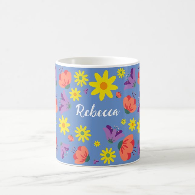 Caneca Floral Personalizada (Centro)