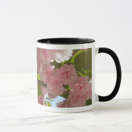 Caneca Floral Primavera da Árvore III da Cherry com duas
