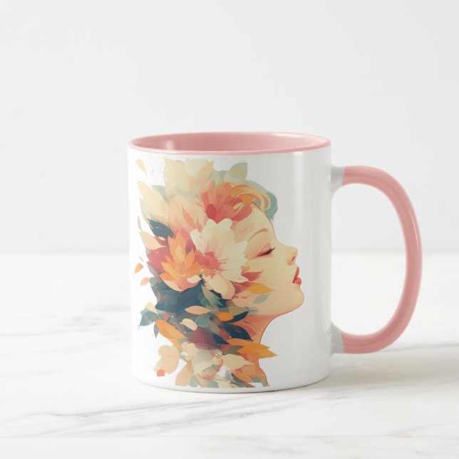 Caneca Floral Reverie (Direita)