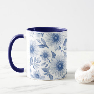 Caneca Floral Sunflower