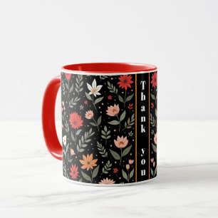 Caneca Floral Vintage - Bela Coleção Moderna