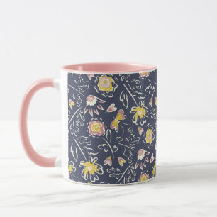 Caneca Floral Whirlwind