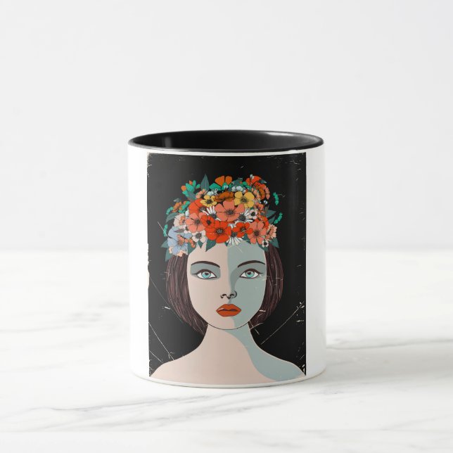 Caneca Floral Woman (Centro)