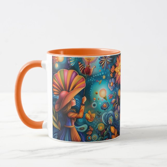 Caneca Floral Wonderland (Esquerda)