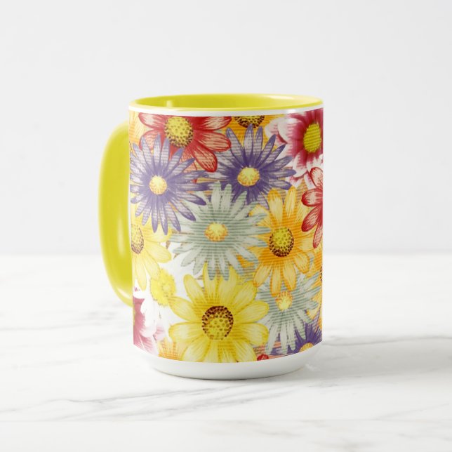 Caneca Flores (Frente Esquerda)