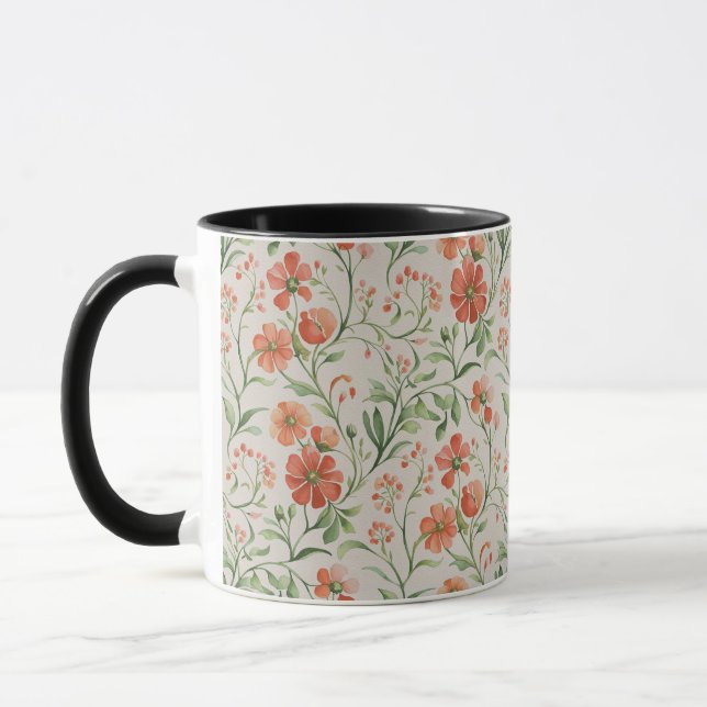Caneca Flores 3 (Esquerda)