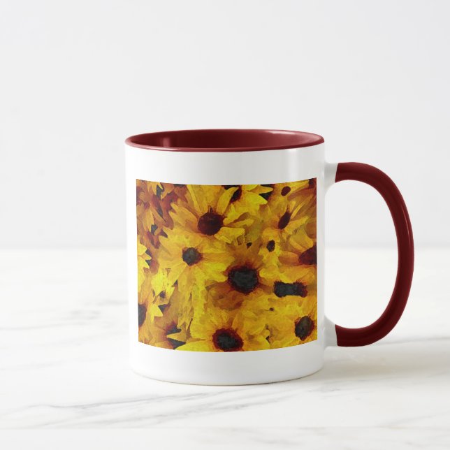Caneca Flores amarelas (Direita)