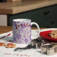 Flores Aquarela Vetor White Coffee Mug