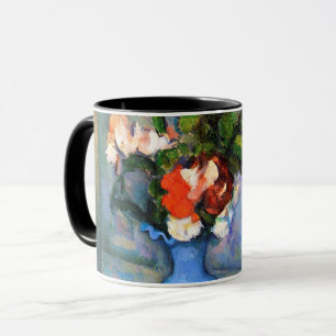 Caneca Flores Azuis, Paul Cezanne