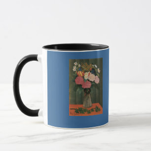 Caneca Flores de Henri Rousseau em um Vase (1909)