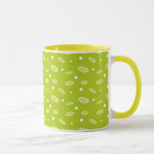 Caneca Flores de Margarida Estrelas do Prado