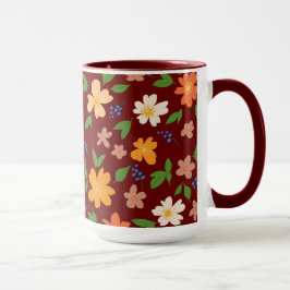 Caneca Flores de primavera