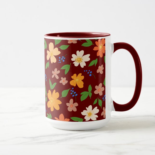 Caneca Flores de primavera (Direita)