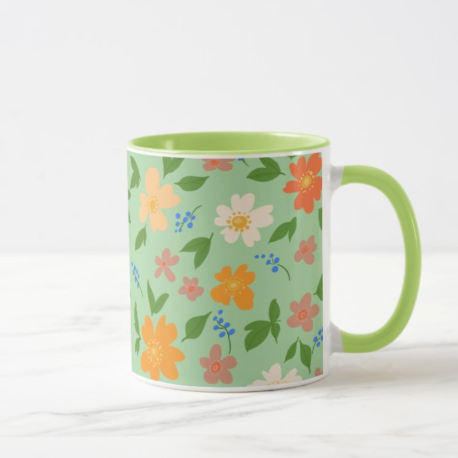 Caneca Flores de primavera (Direita)