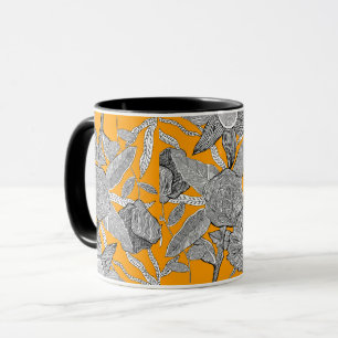 Caneca Flores de queda