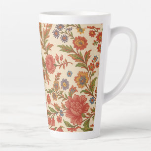Caneca Flores de Zínnia em artes