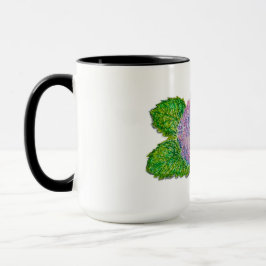 Caneca Flores Hortensia