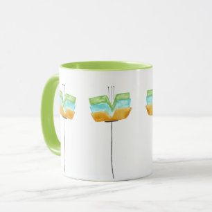 Caneca Flores irrisórios modernas