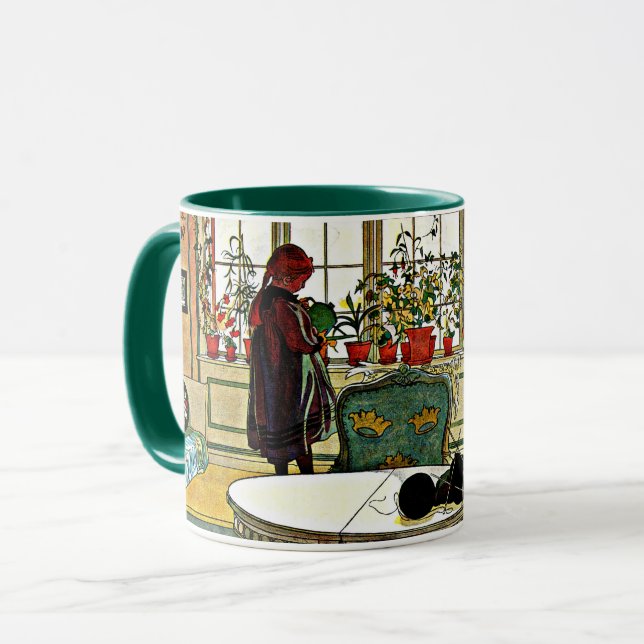 Caneca Flores na janela (Frente Esquerda)