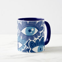 Flores Oculares Boa Sorte Mug