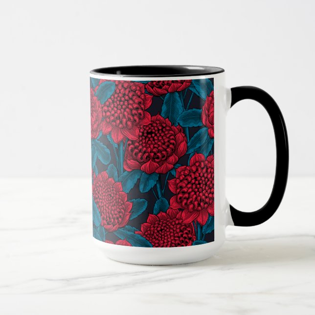 Caneca Flores Red Waratah (Direita)