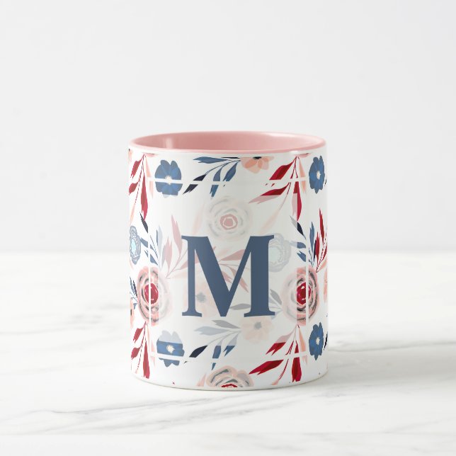 Caneca Flores rosa (Centro)