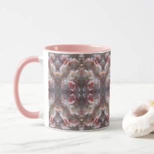 Caneca Flores rosa
