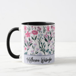 Caneca Flores Selvagens Modernas