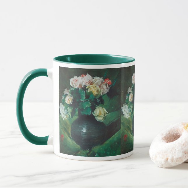 Caneca Flores (também conhecidas como Rosas) por William  (Com Donut)