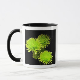 Caneca Flores Verdes